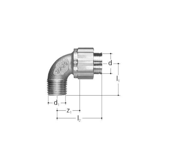 JRG Sanipex Bogen 5524.922 3/4 - 201