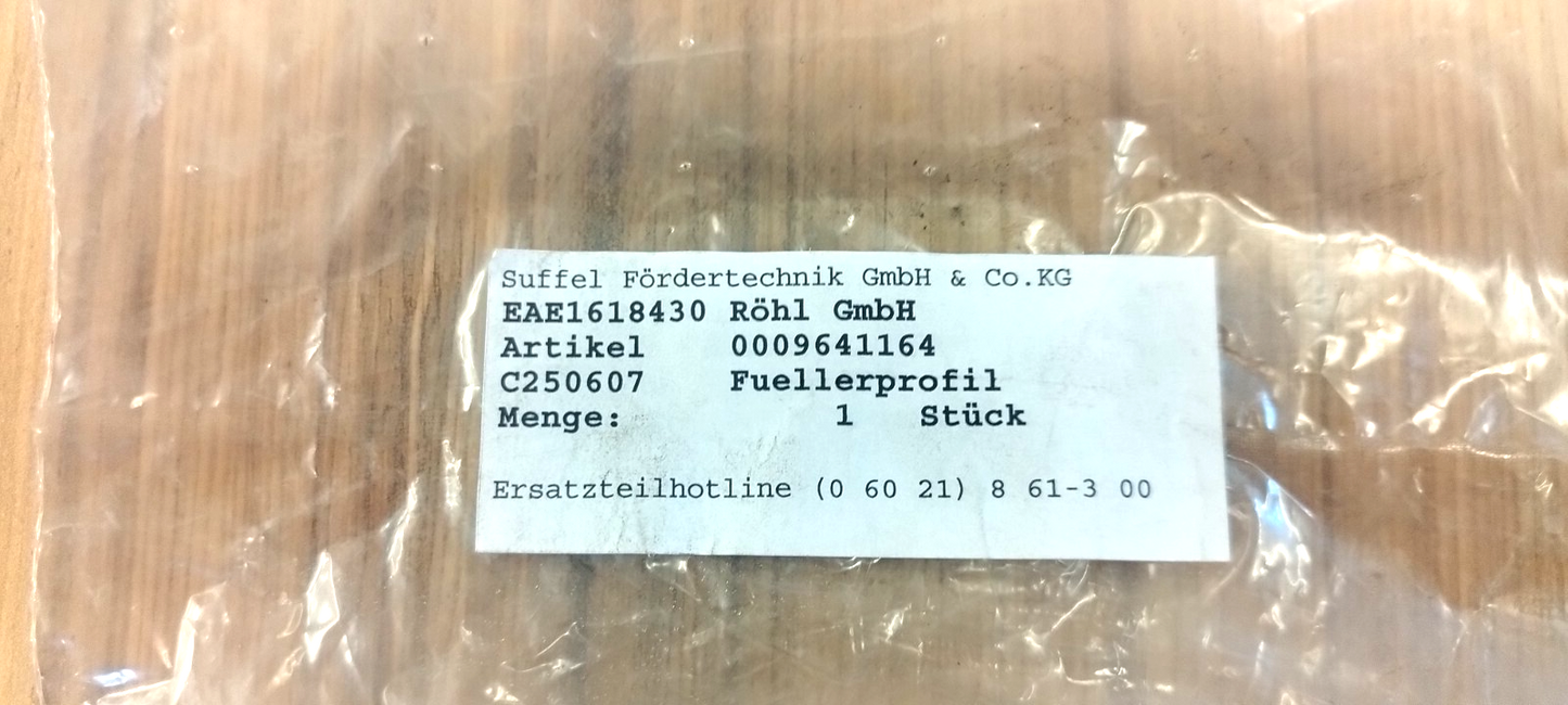 LINDE Füllerprofil 00096411641