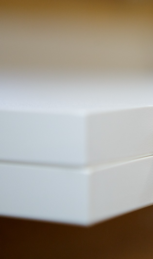 Spanplatte Tischplatte 19 mm Kronospan Weiß 0101 Neu RAL 9010 ABS Kante