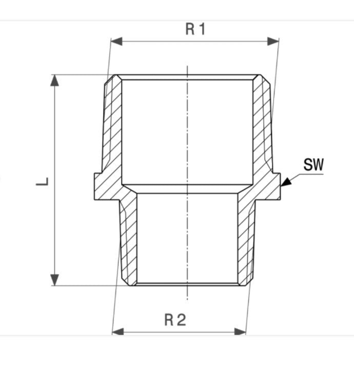 VIEGA Reduziernippel 266547, Modell Nr. 3245 NEU2