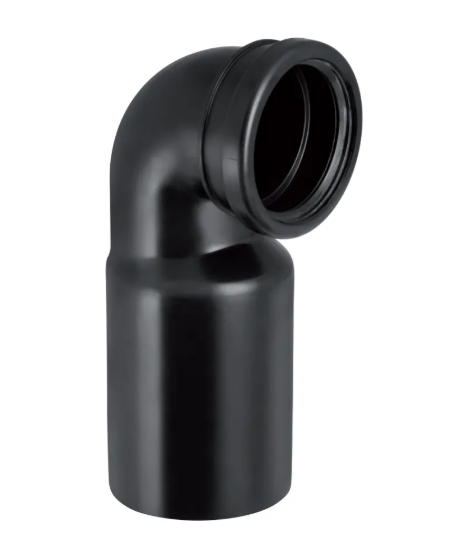 Geberit PE Anschlussbogen 90° für Wand-WC 110/90/90 Neu3
