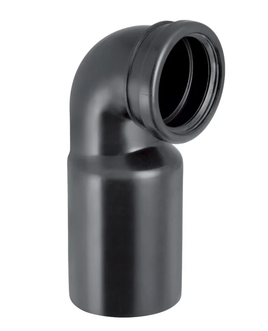 Geberit PE Anschlussbogen 90° für Wand-WC 110/110/90 Neu3