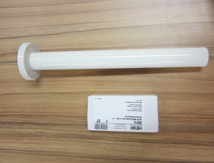 Hewi Deckenabhängung Serie 801 Reinweiss Sonderlänge 330 mm0