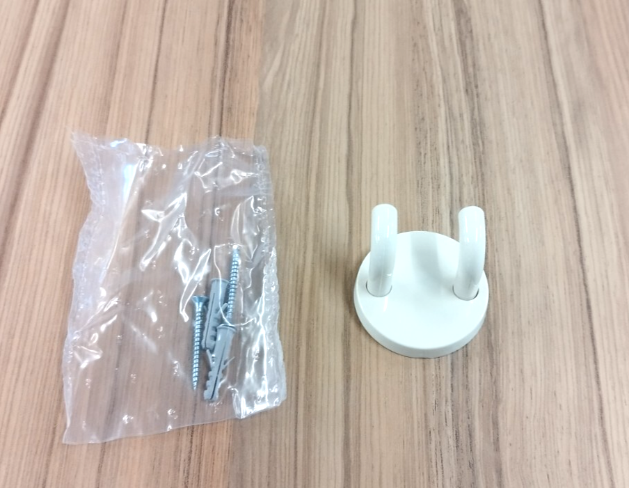 PBA Doppelhaken 4CN.488.000D  Weiss Plus3