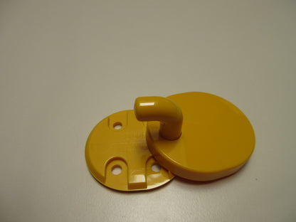 Normabau Wandhaken gelb ø 52 mm5