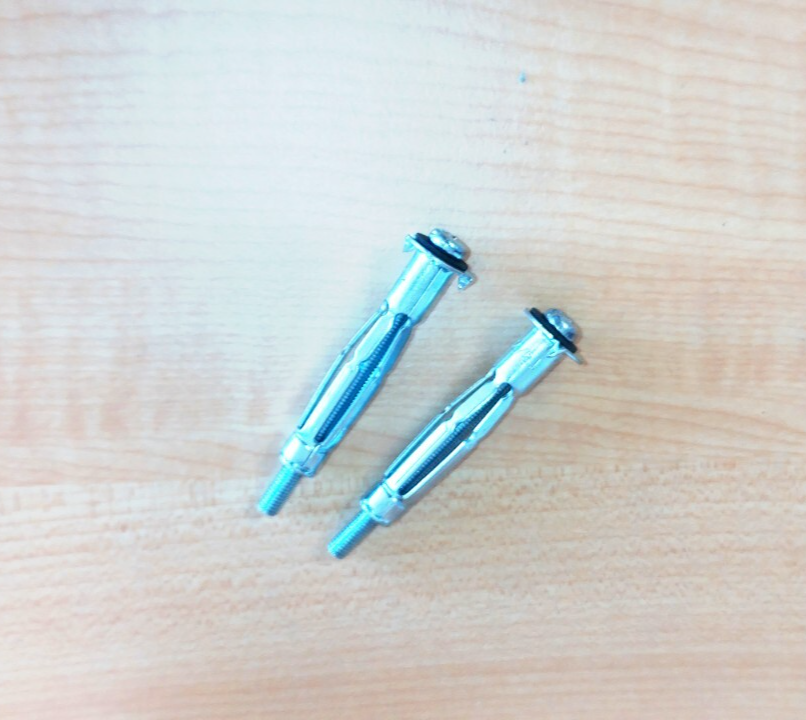 WÜRTH Metall-Hohlraumdübel mit Linsenkopfschraube 5x52   100 Stück2