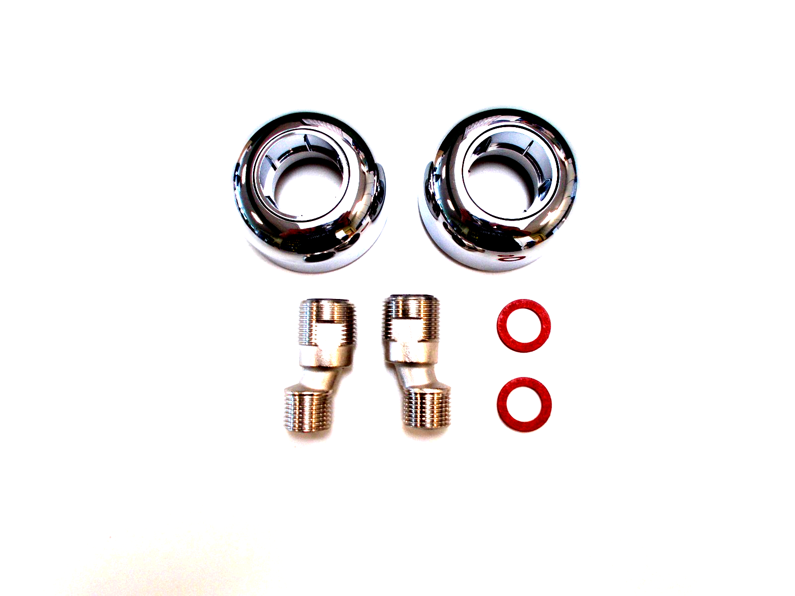 GROHE 12 023 345 S-Anschluss mit Schalldämpfer u- einstellbare Rosetten 2er Pack0