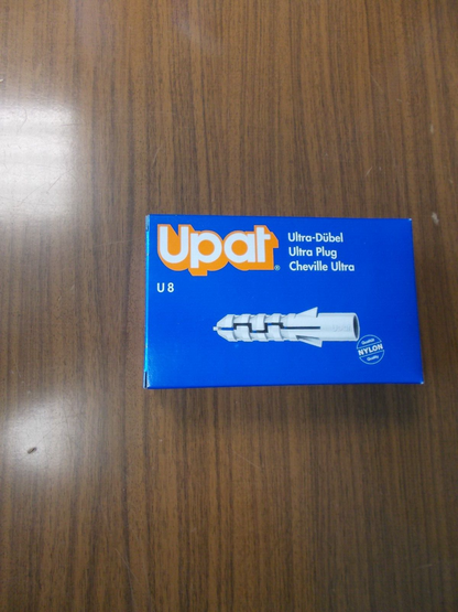 UPAT Ultra-Dübel 8x40 mm Nylon Packung mit 100 Stück1