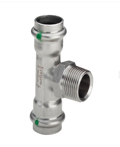 Viega Sanpress Inox T-Stück 18 x 3/4" , Modell 2317.11