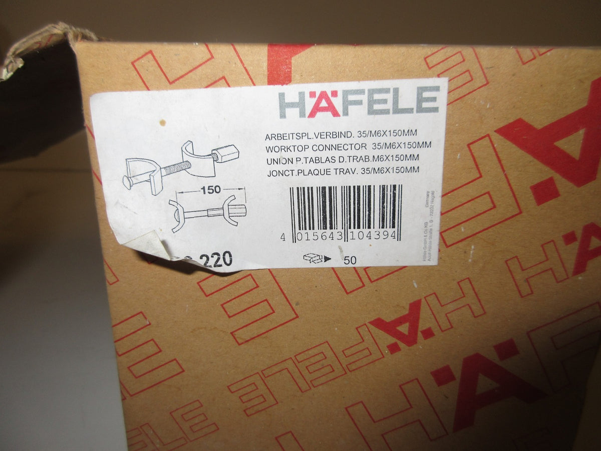 Häfele Arbeitsplattenverbinder 35 / M6 x 150 mm2