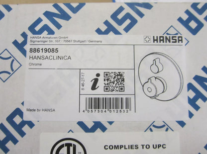 Hansa Clinica Fertigmontageset für Brausebatterie 8861 - Neu - Duschbatterie2
