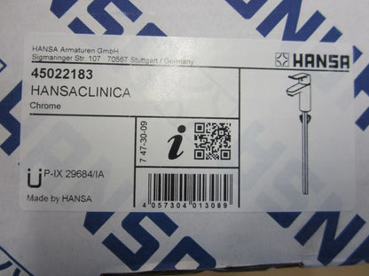 Hansa HANSACLINICA Waschtischarmatur 450221831