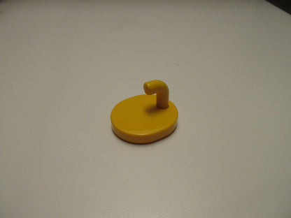 Normabau Wandhaken gelb ø 52 mm1