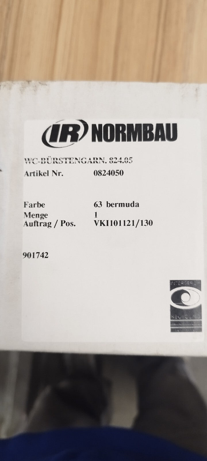 Normbau WC-Bürstengarnitur Nylon Care 824.05 manhattan2