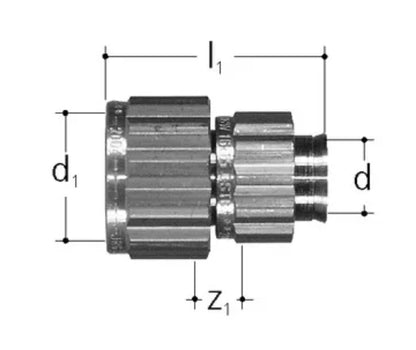 JRG Sanipex Übergang 20 x 16 mm 5486.1001