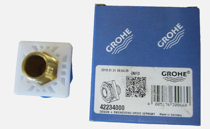GROHE Adapterplatte Wasseranschluss 1/2 Zoll für WC-Spülkasten - 422340000