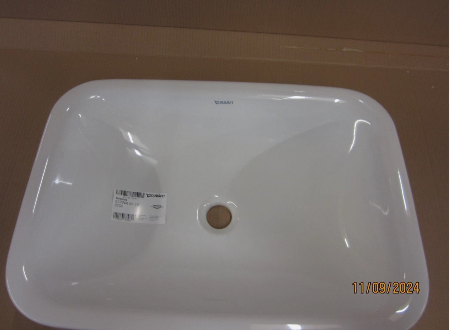 Duravit DuraStyle Einbau Waschtisch 600 Weiß ohne Überlauf R Röhl Waldbüttelbru0