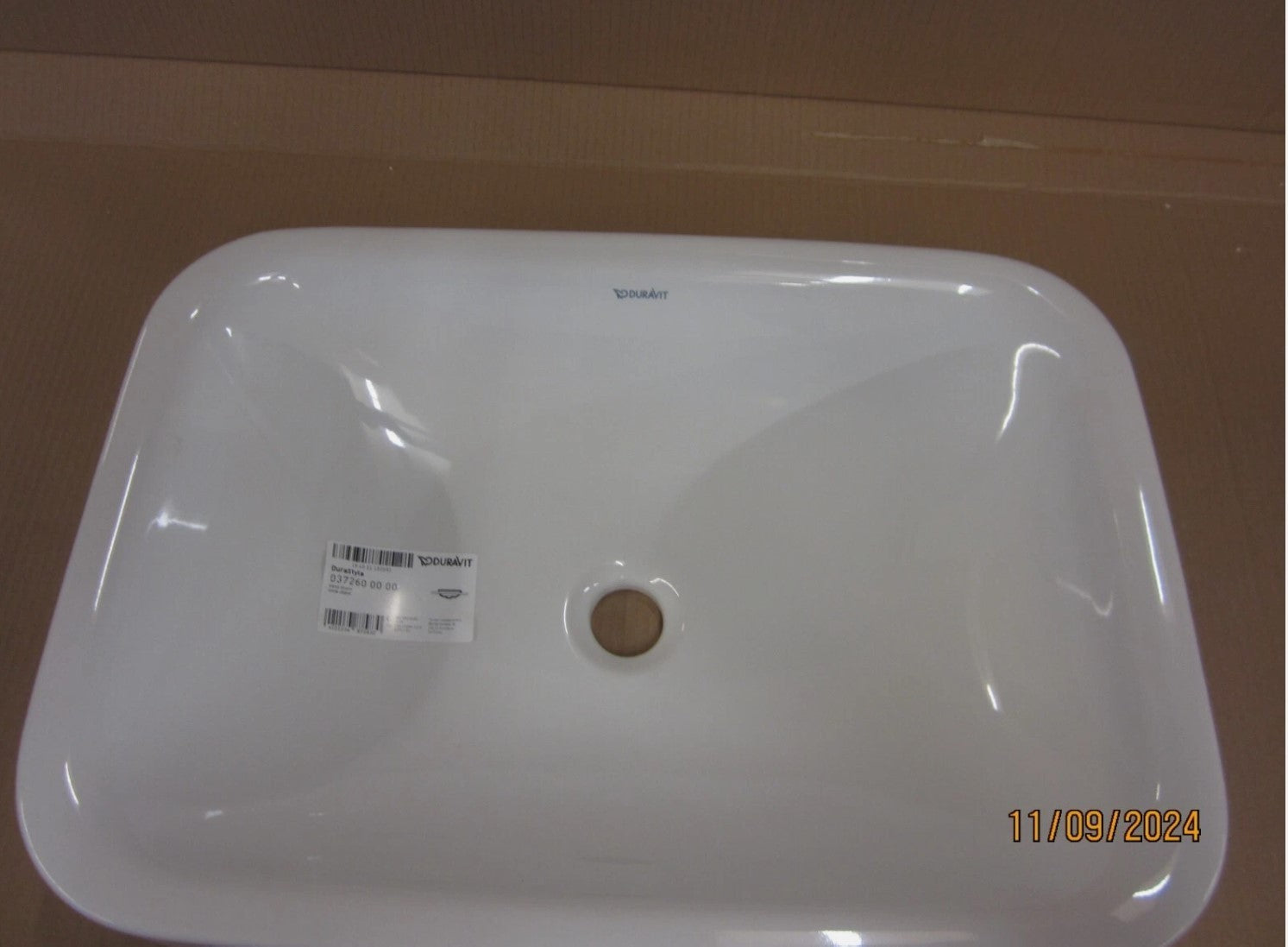 Duravit DuraStyle Einbau Waschtisch 600 Weiß ohne Überlauf R Röhl Waldbüttelbru0