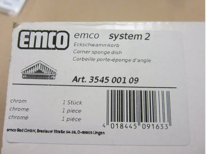 Emco Eckschwamm Korb System 2 chrom 3545001092