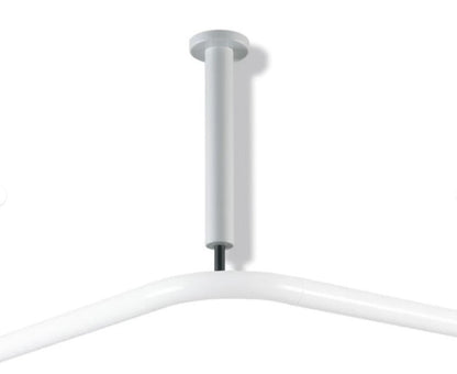 Hewi Deckenabhängung Serie 801 Reinweiss Sonderlänge 330 mm2