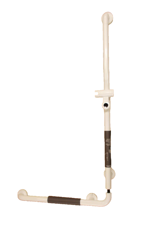 HEWI Dusch-Wannenhandlauf mit Brausehalter Serie 801 in Weiß