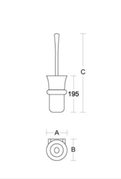 pba WC-Bürstengarnitur PBA4CN486000C01 weiss2
