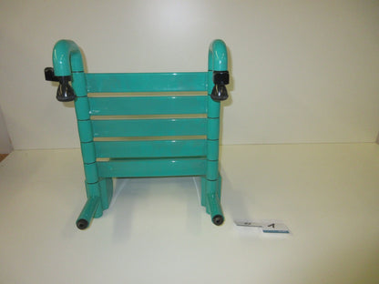 Duschsitz zum Einhängen, Normbau, Serie 801, Farbe türkis2