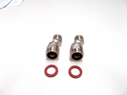 GROHE 12 023 345 S-Anschluss mit Schalldämpfer u- einstellbare Rosetten 2er Pack7