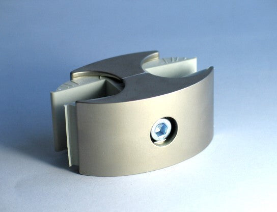 Klemetric Verbinder vernickelt für Platten 16 mm - 19 mm0