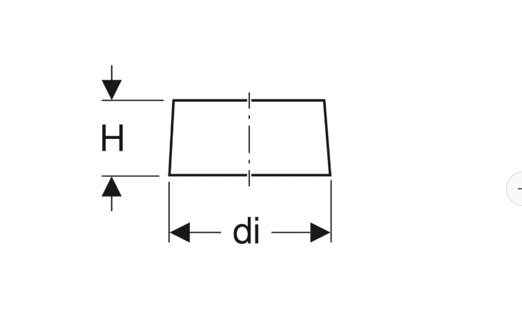 Geberit PE Stützring 110/101,4 mm neu