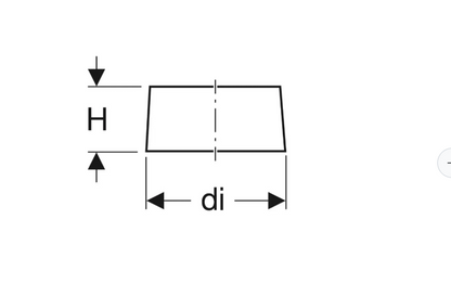 Geberit PE Stützring 110/101,4 mm neu