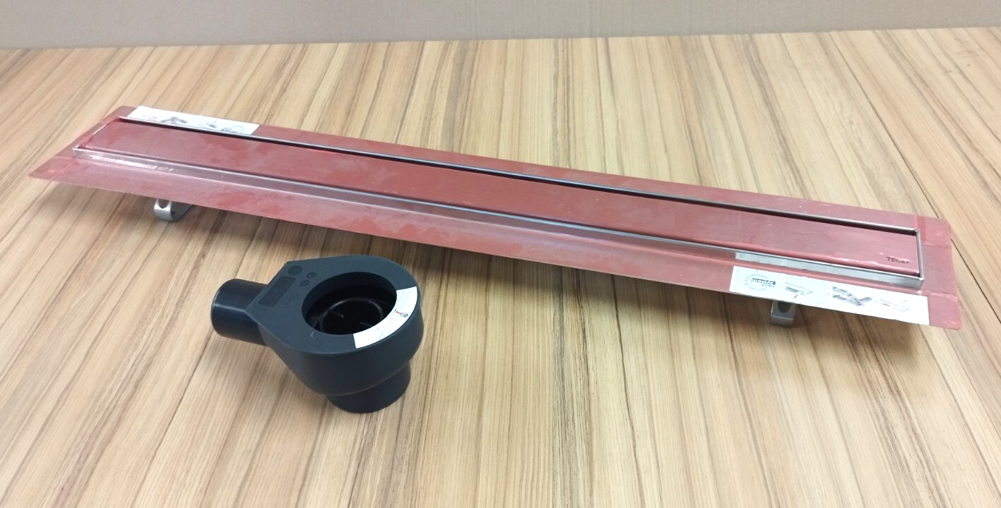 TECE drainline Grundkörper für Duschrinne,DN 50 SET 3Teilig1