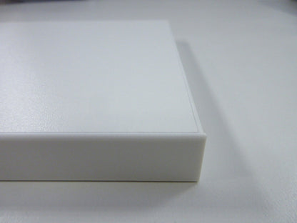 Spanplatte weiß  ABS Kante B-Ware leichte Abplatzungen 19mm 17,1x34,6 cm1