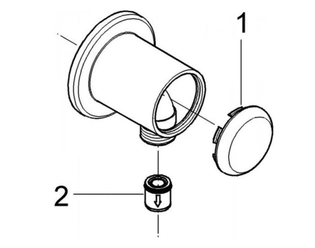 GROHE 28680000 Relexa Wandanschlussbogen  verchromt neuwertig3