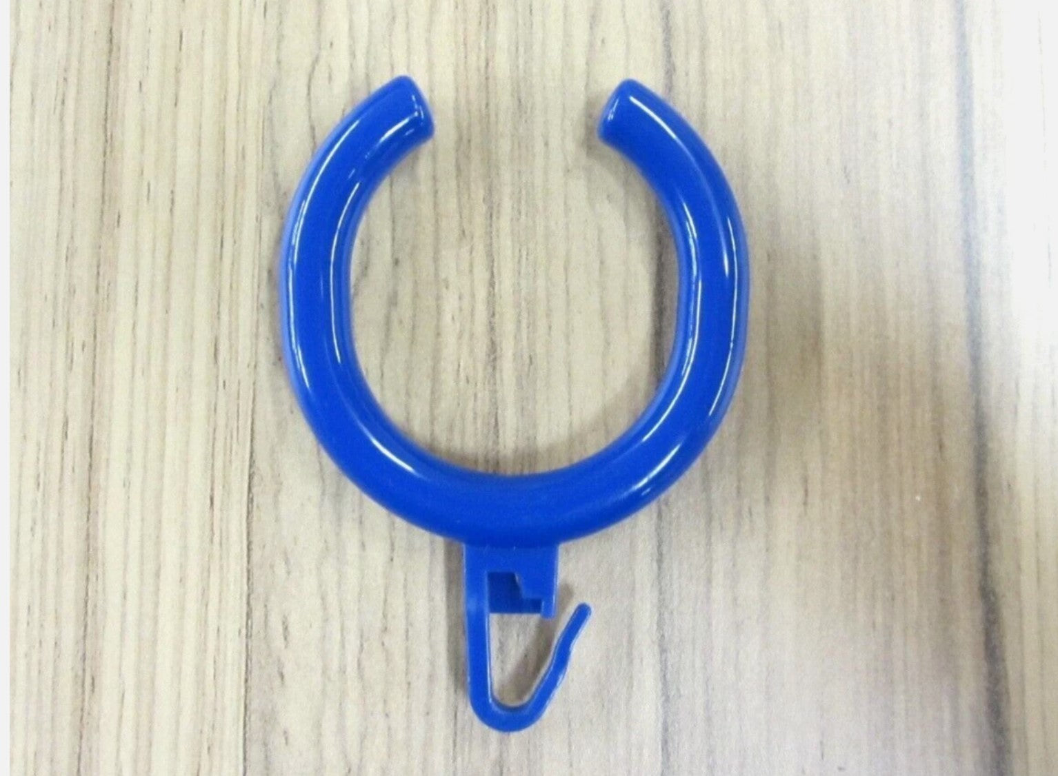 Normbau Nylon-Line Dusch Vorhangringe Farbe Dunkelblau 18 Stück0