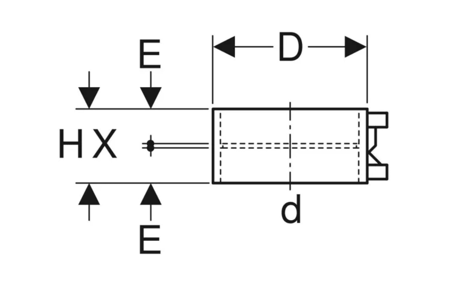 Geberit Elektroschweissmuffe D110 367.771.16.1.2