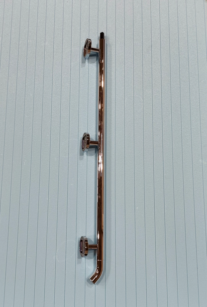 HEWI Duschhandlauf mit verschiebbarer Brausehalterstange WARM TOUCH6