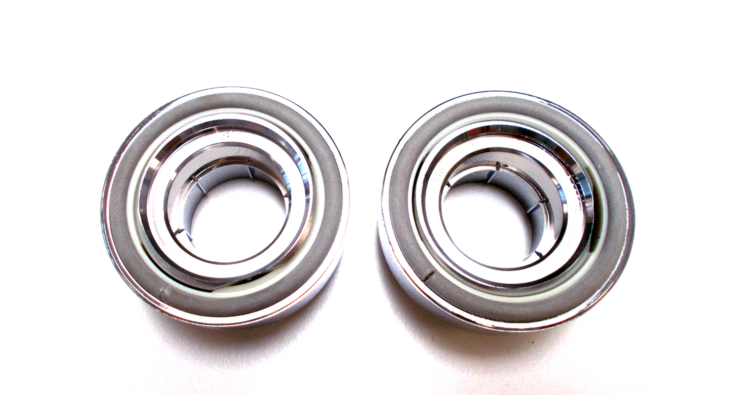 GROHE Rosette mit Hülse 45060000 Chrom 2 er Pack Neu OVP ACHTUNG 2 STÜCK JE PCK1