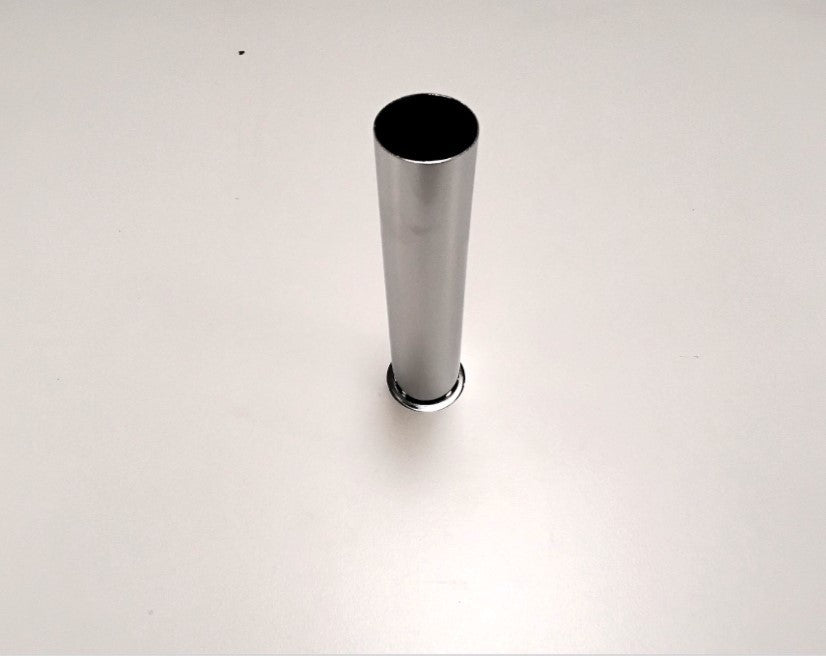 Ablaufrohr 1 1/4"" x 150mm verchromt gerade mit Bördelrand1