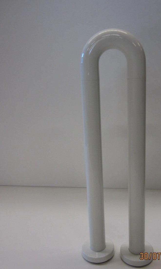 HEWI Stützgriff 450 mm Grau Ausstellungsstück 40148855325070