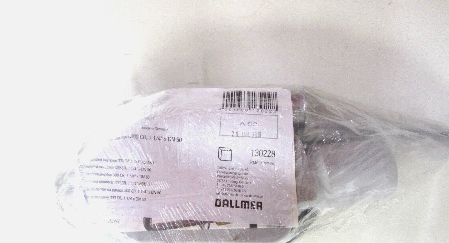 DALLMER Wandeinbau-Siphon 300 CR, 1 1/4" xDN50 -1302281