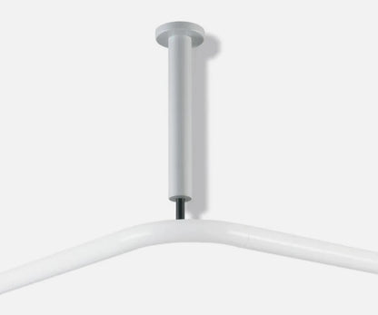 HEWI Deckenabhängung für Duschvorhangstange Serie 801 150 mm0