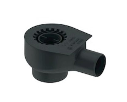 Optiline Ablauf Norm DN 50, Auslauf seitlich 0,8 l/s Aufbauhöhe 120 mm0