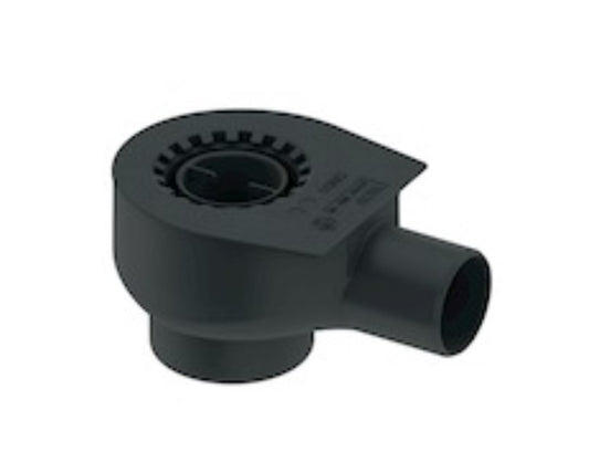 Optiline Ablauf Norm DN 50, Auslauf seitlich 0,8 l/s Aufbauhöhe 120 mm0