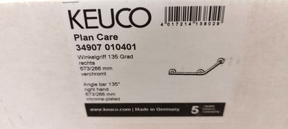 KEUCO Plan Care Winkelgriff 135° Chrom 34907 0104010