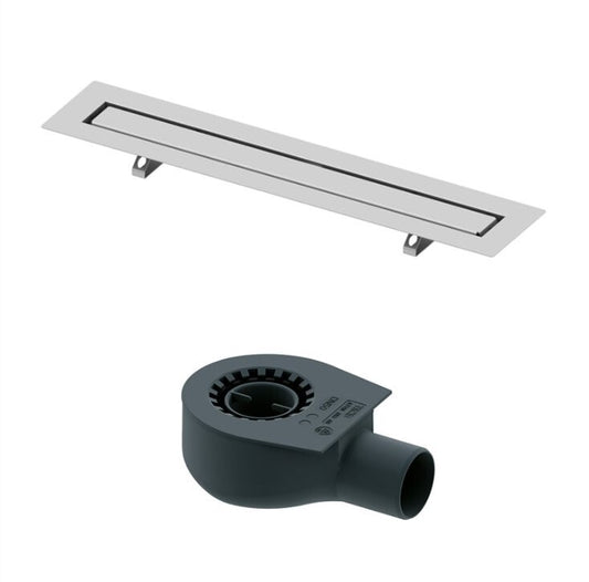 TECE drainline Grundkörper für Duschrinne,DN 50 SET 3Teilig0