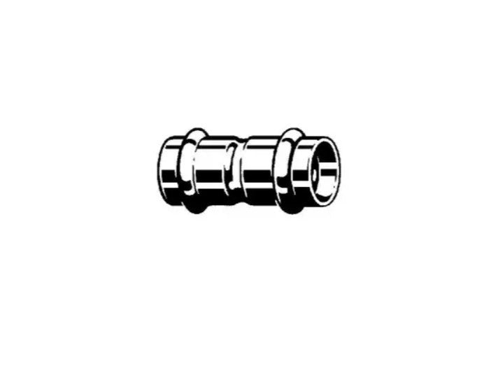 Viega 2315 - Muffe Sanpress 2315 Ø 22 mm Edelstahl1
