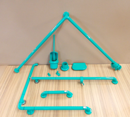 Normbau Nylon Line Barrierefreies Badezimmer-Set in Mintgrün0