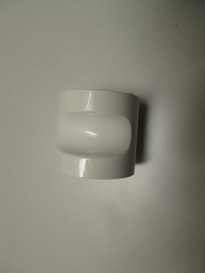 Normbau Türknauf Paar Weiß 52 mm Durchmesser Neu3