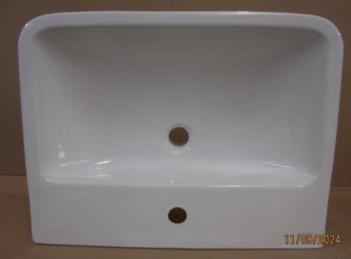Villeroy & Boch O.Novo Waschbecken 600 x 460mm mit Hahnloch, ohne Überlauf0